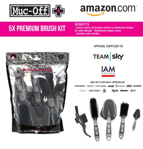 MUC‑OFF – Kit 5 Brosses de Nettoyage