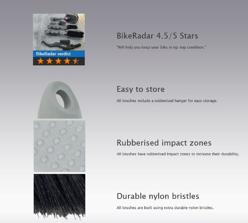 MUC‑OFF – Kit 5 Brosses de Nettoyage