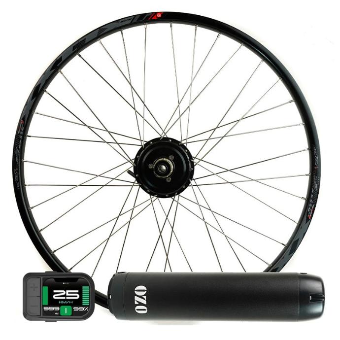 Kit Hornet AXE traversant 250W moteur roue arrière et batterie 36V