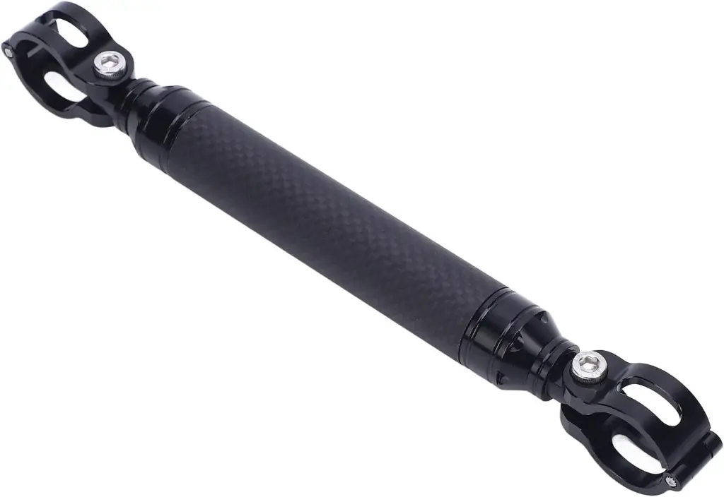 Extension de guidon en alliage d'aluminium, compatible avec les guidons de 22,2 mm à 31,8 mm