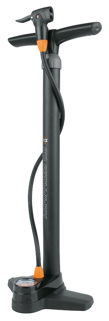 Pompe à pied SKS Air X Presse 8.0 avec Manomètre - Noir
