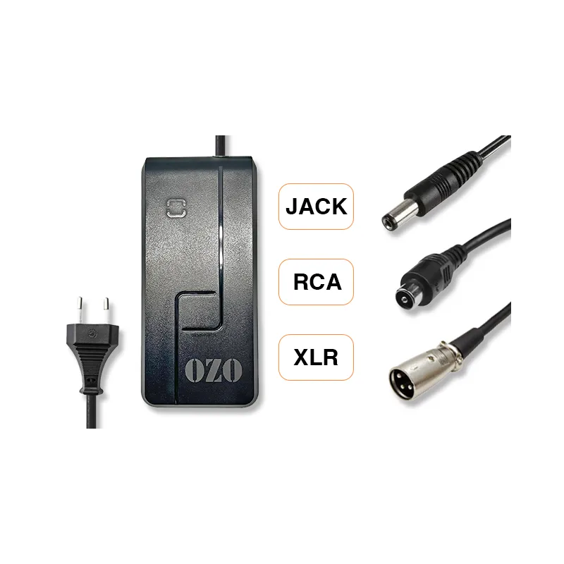 [001316] OZO – 36V Charger for Lithium E-bike Battery (JACK, 2A)