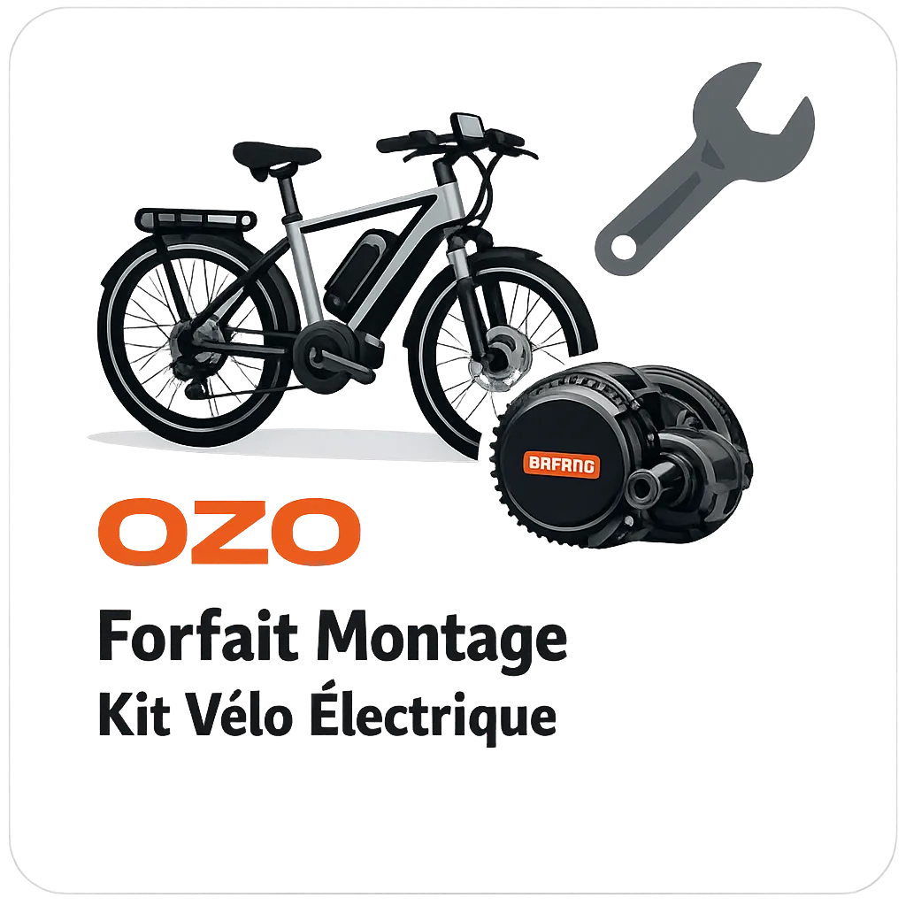 [FMT_001] OZO - Forfait Montage Kit Vélo Électrique