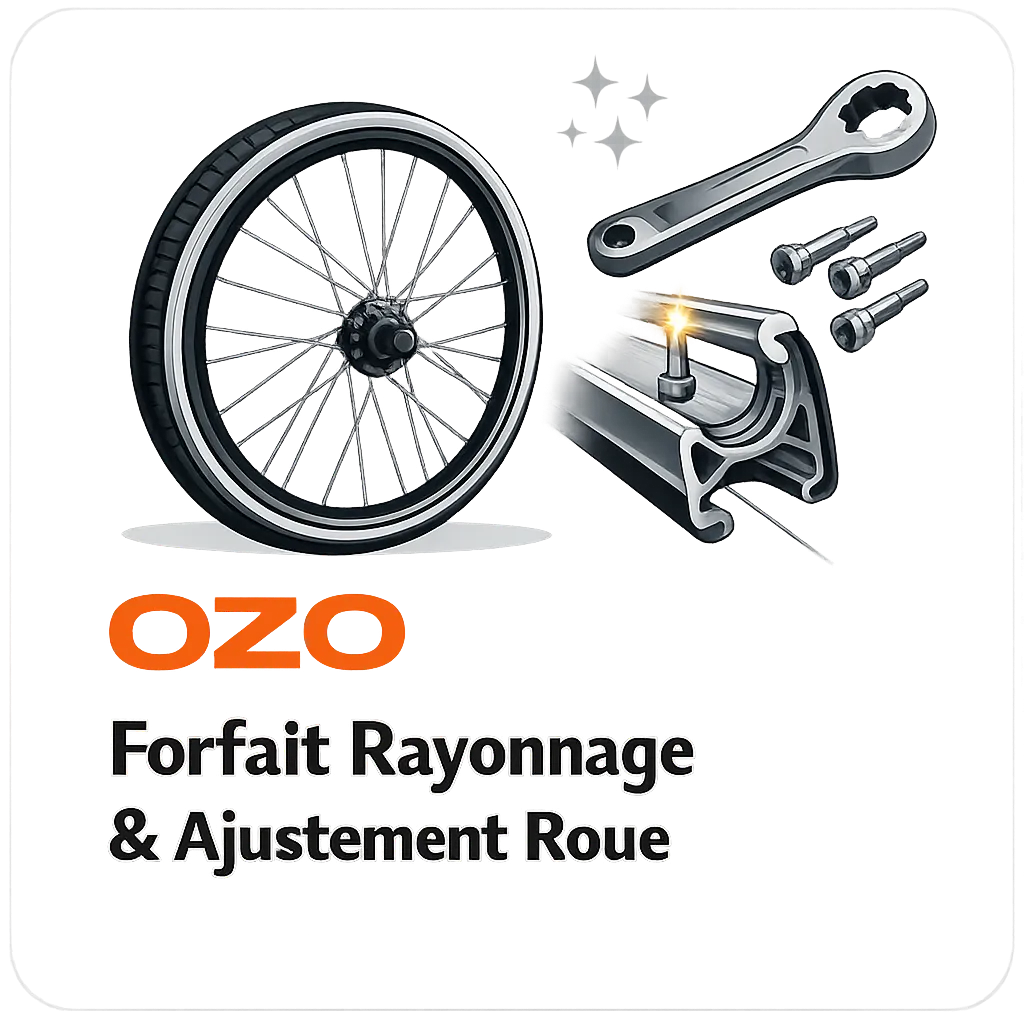 OZO - Forfait Rayonnage & Ajustement Roue