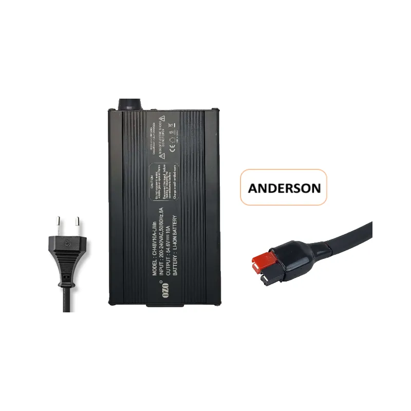OZO – Snellader 48V 10A LiMn (Anderson)