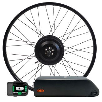 ⚡Kit Trail 250W moteur roue arrière et batterie 36V (36V 22A intégré au support de la batterie cadre, Batterie gourde verrouillable 36V 250Wh jusqu’à 70 km d’autonomie)