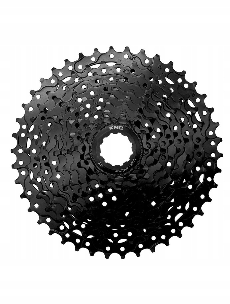 KMC – REACT 10-speed cassette 11-42 tanden – Zwart