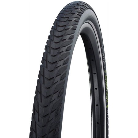 SCHWALBE - Pneu Tringle Rigide - Marathon E-Plus - Performance | Addix E | Smart Dual Guard - ECE-R75 - 28x1.40" | Black Reflex