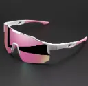 SCVCN – Lunettes de cyclisme photochromiques roses UV400