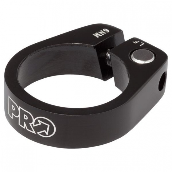 PRO – Collier de serrage de tige de selle 31,8 mm noir